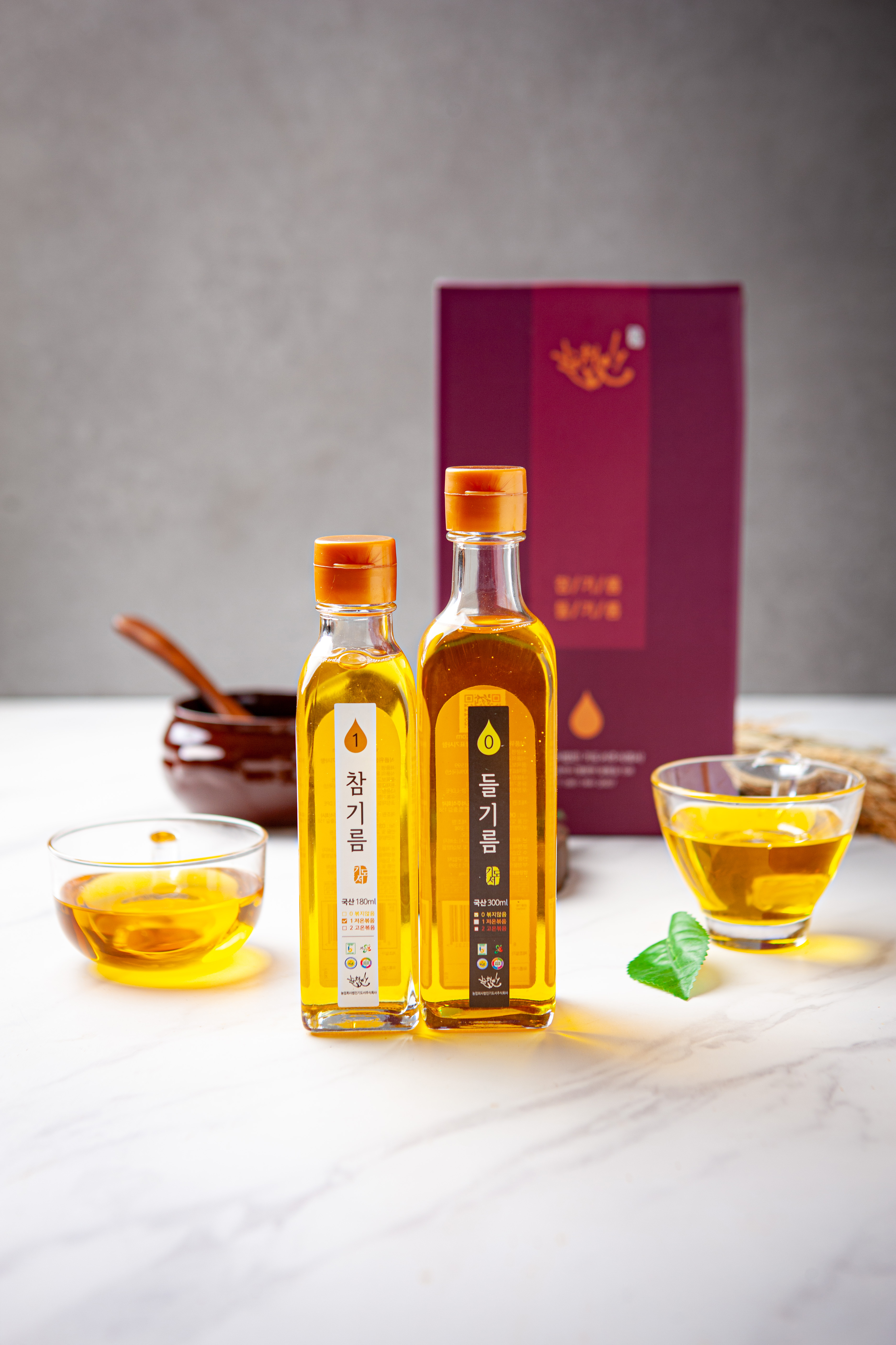 자연그대로참기름300ml